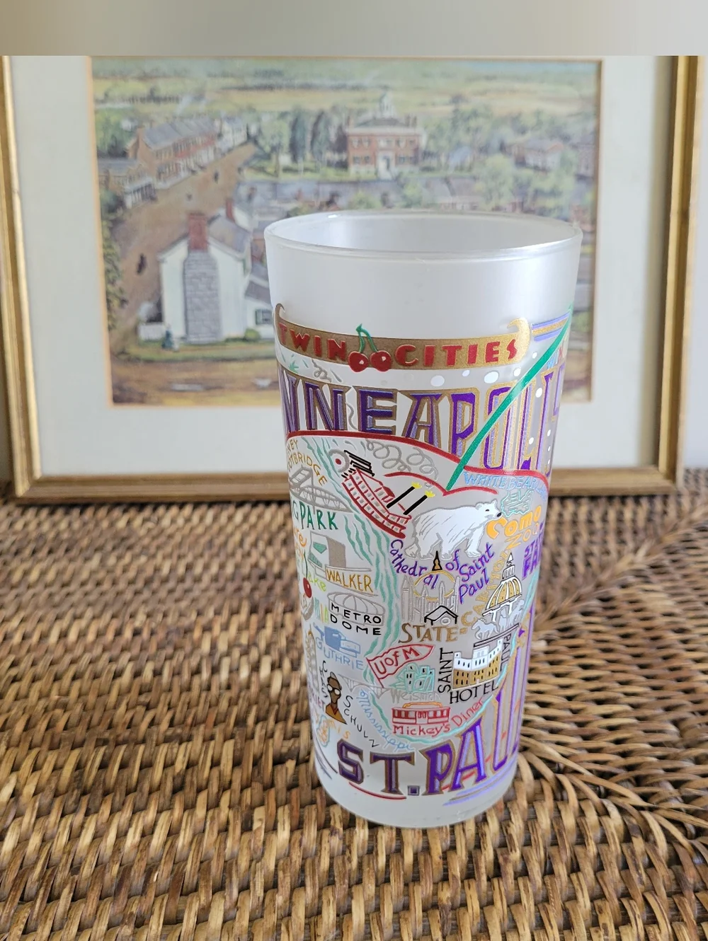Cat Studio‎ Minneapolis-St. Paul Drinking Glass